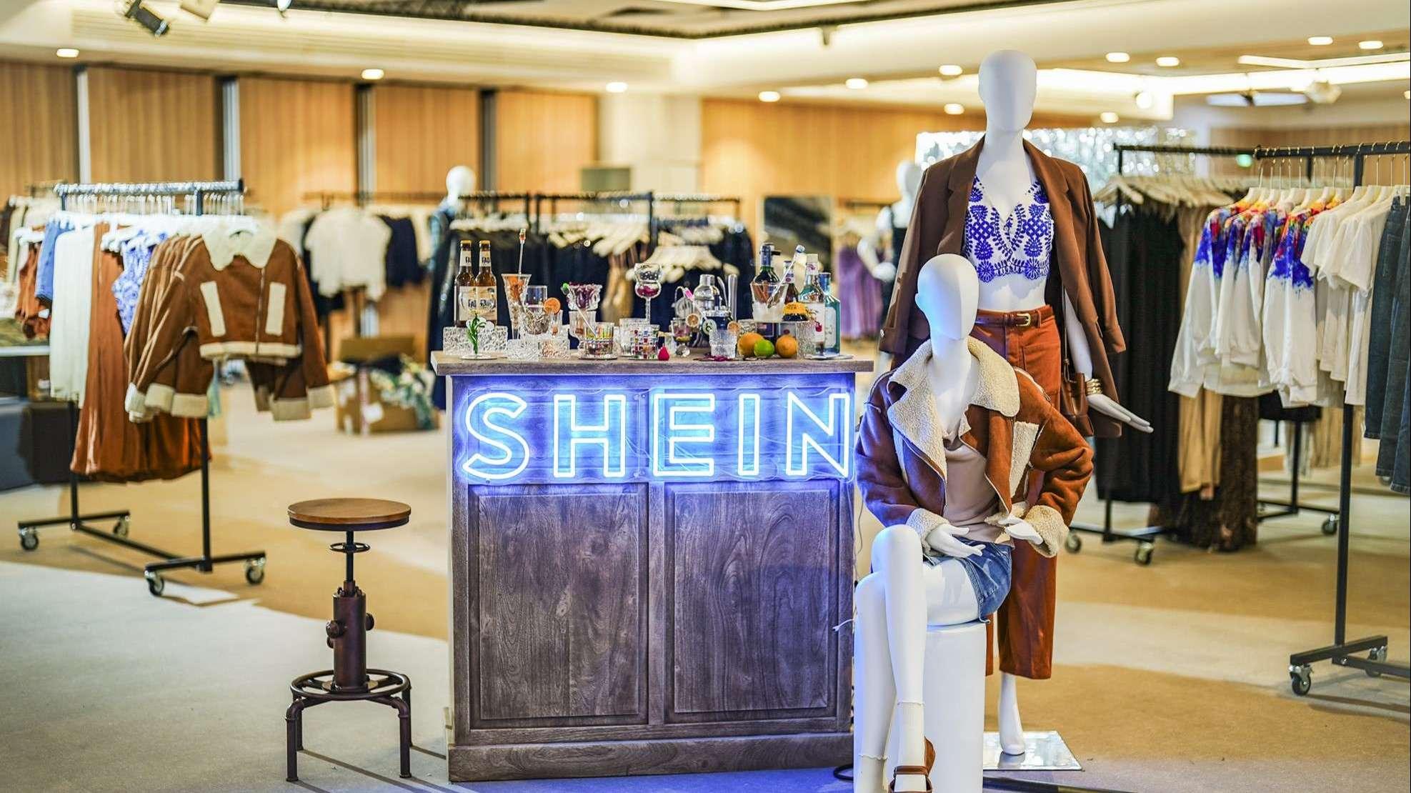 Shein annonce l'ouverture de magasins pérennes en France, une première mondiale 