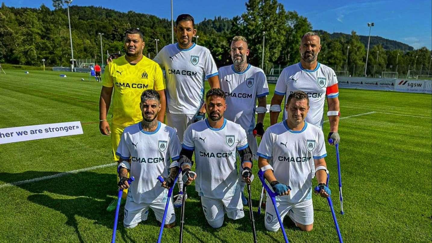 Marseille : l'OM Campus accueille le tout premier Championnat de France de football pour amputés