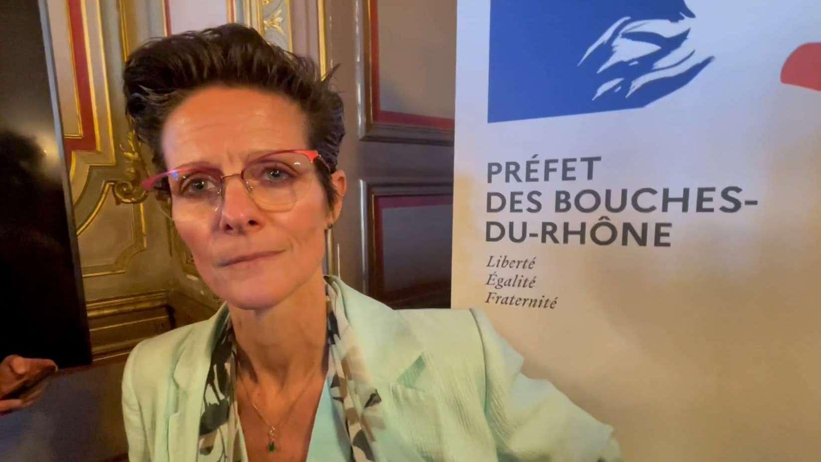 Face à "une sorte de psychose" à Marseille, la préfète de police déléguée veut rassurer