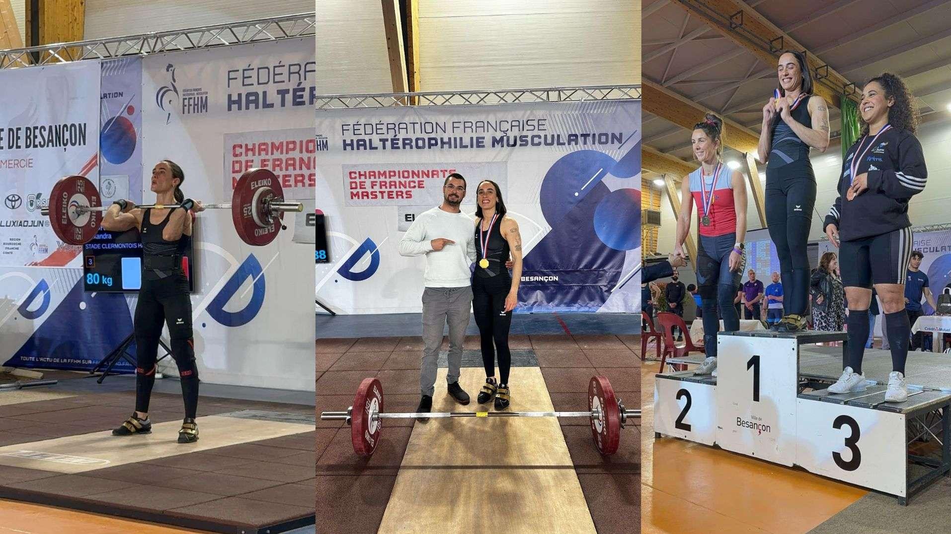L'Istréenne Noémie Lauret championne de France Masters d'haltérophilie : "J'ai été récompensée de mon travail"