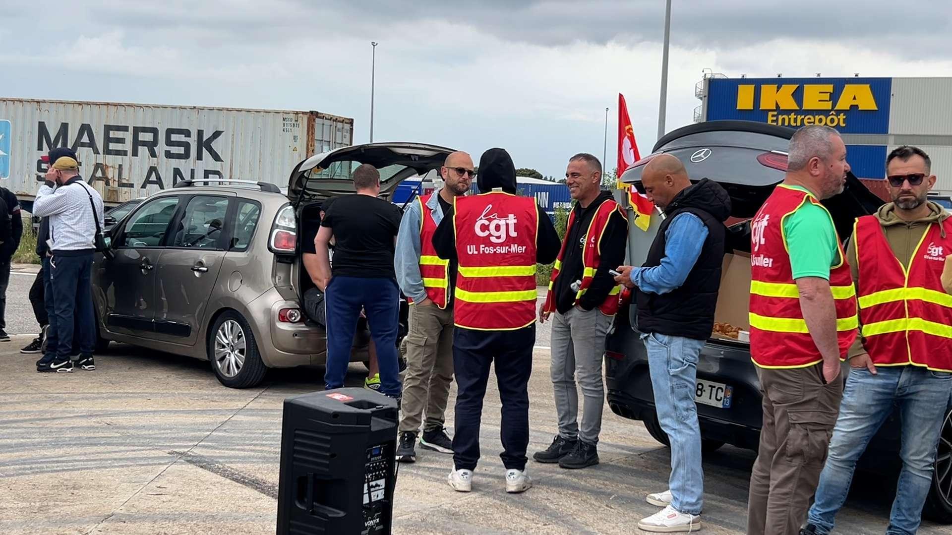 Mouvement de grève à IKEA Fos : "On ira jusqu'au bout"