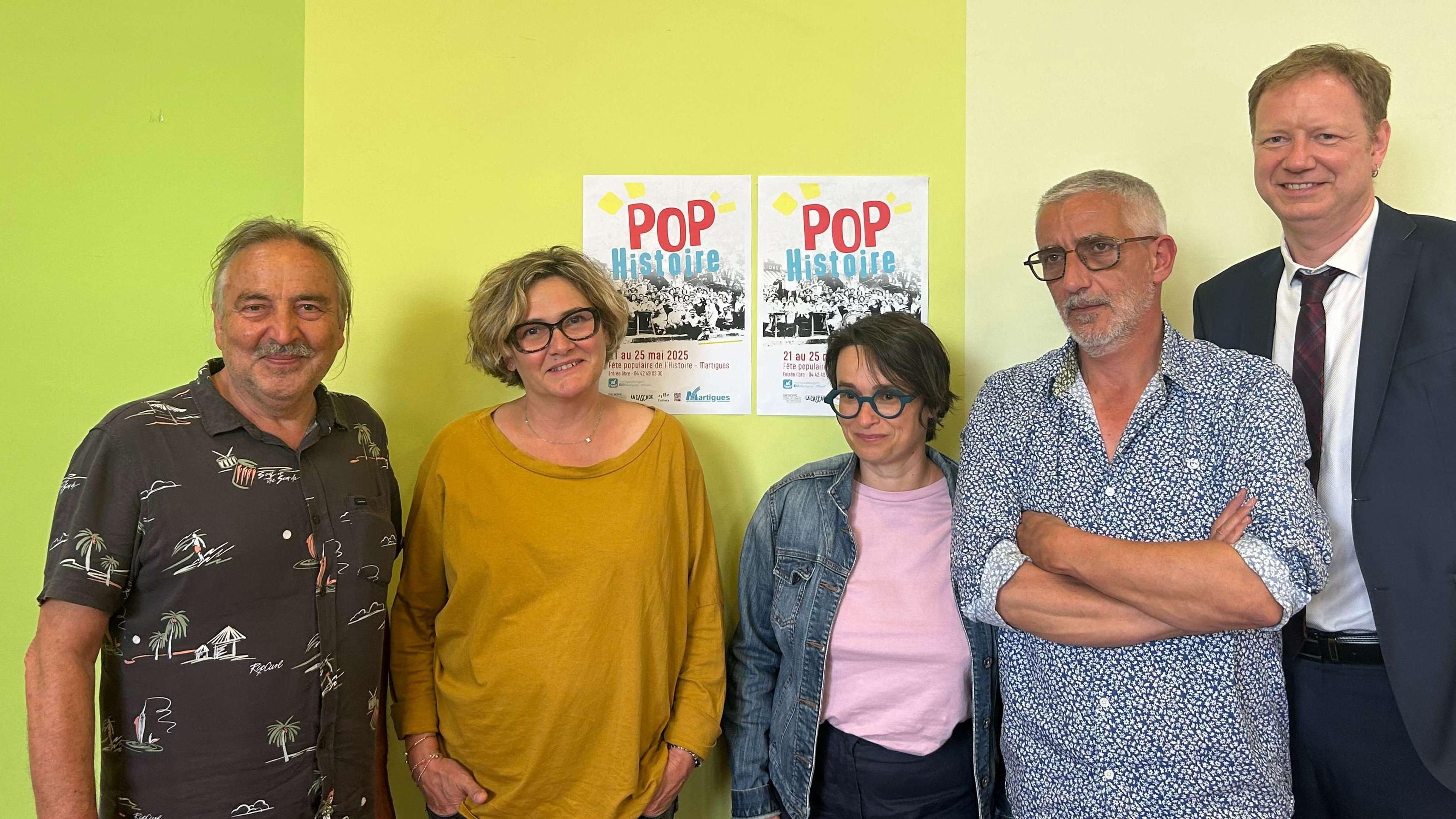 Pop Histoire à Martigues. "Il faut remettre l'histoire au cœur de notre ville", pour Pierre Dharréville