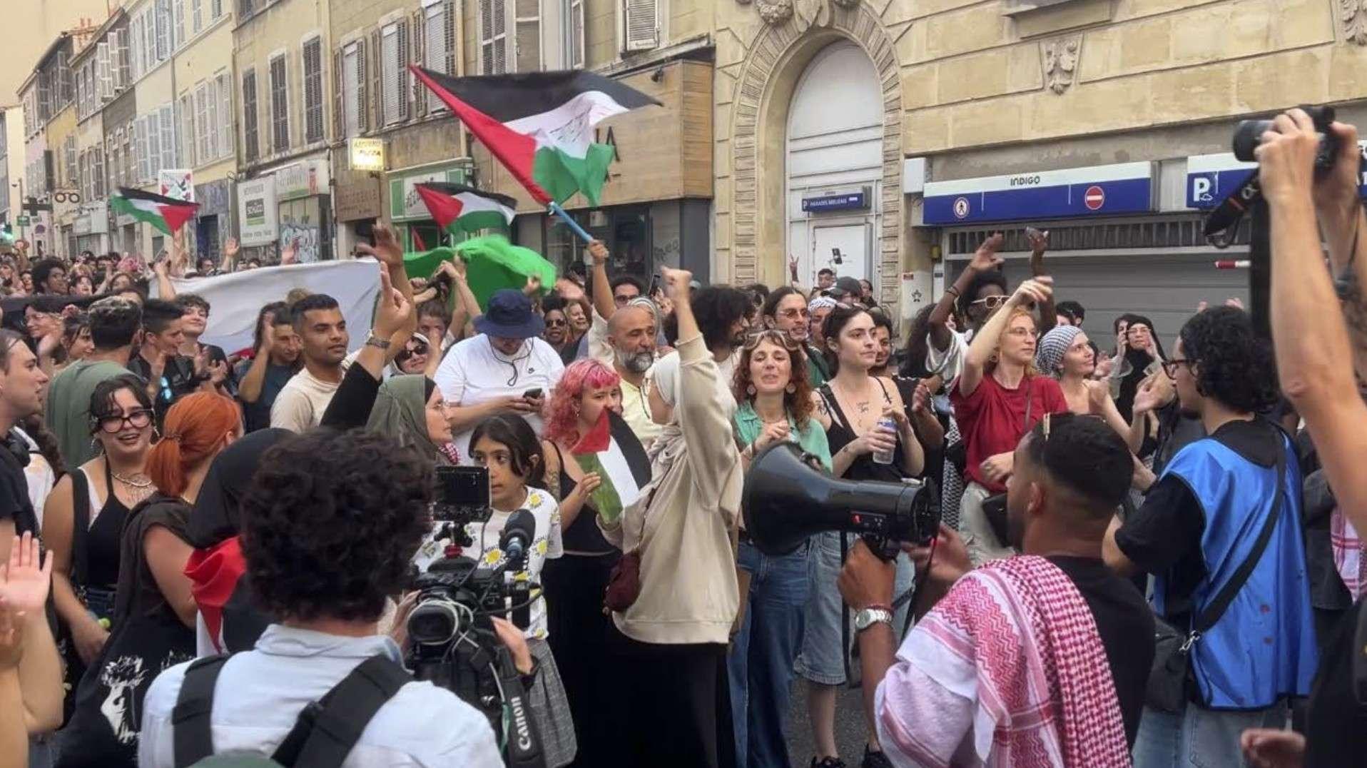 Des mobilisations pour la Palestine partout en France et notamment à Marseille