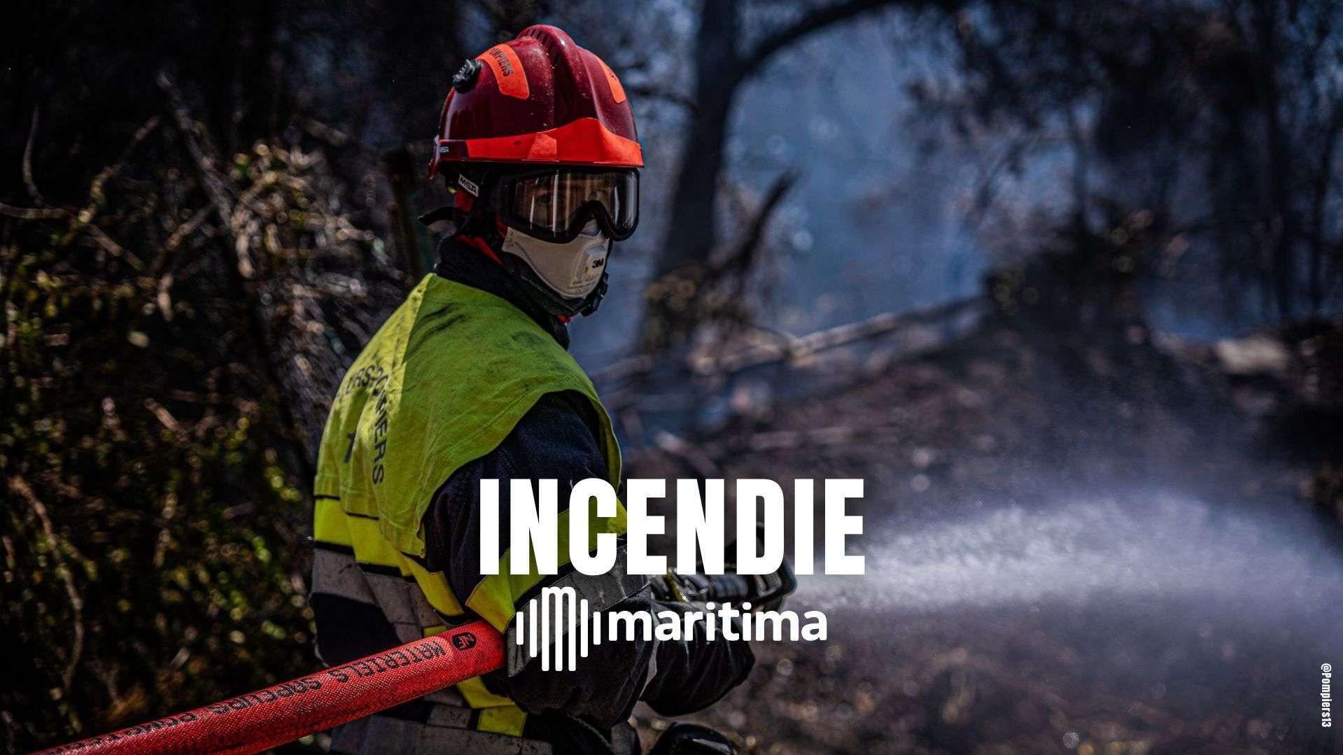 Un départ de feu à la Mérindole à Port-de-Bouc