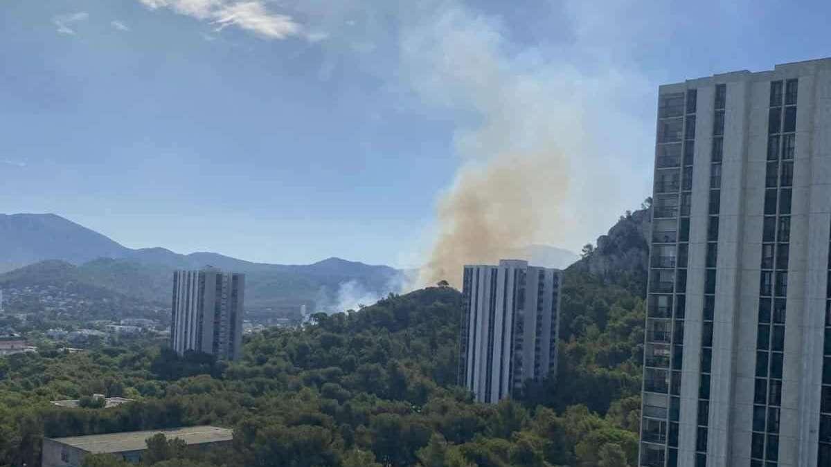 Marseille. Un départ de feu dans le secteur du Roy d'Espagne