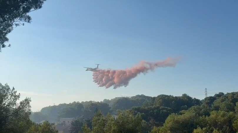 Un nouveau départ de feu dans le nord de Martigues