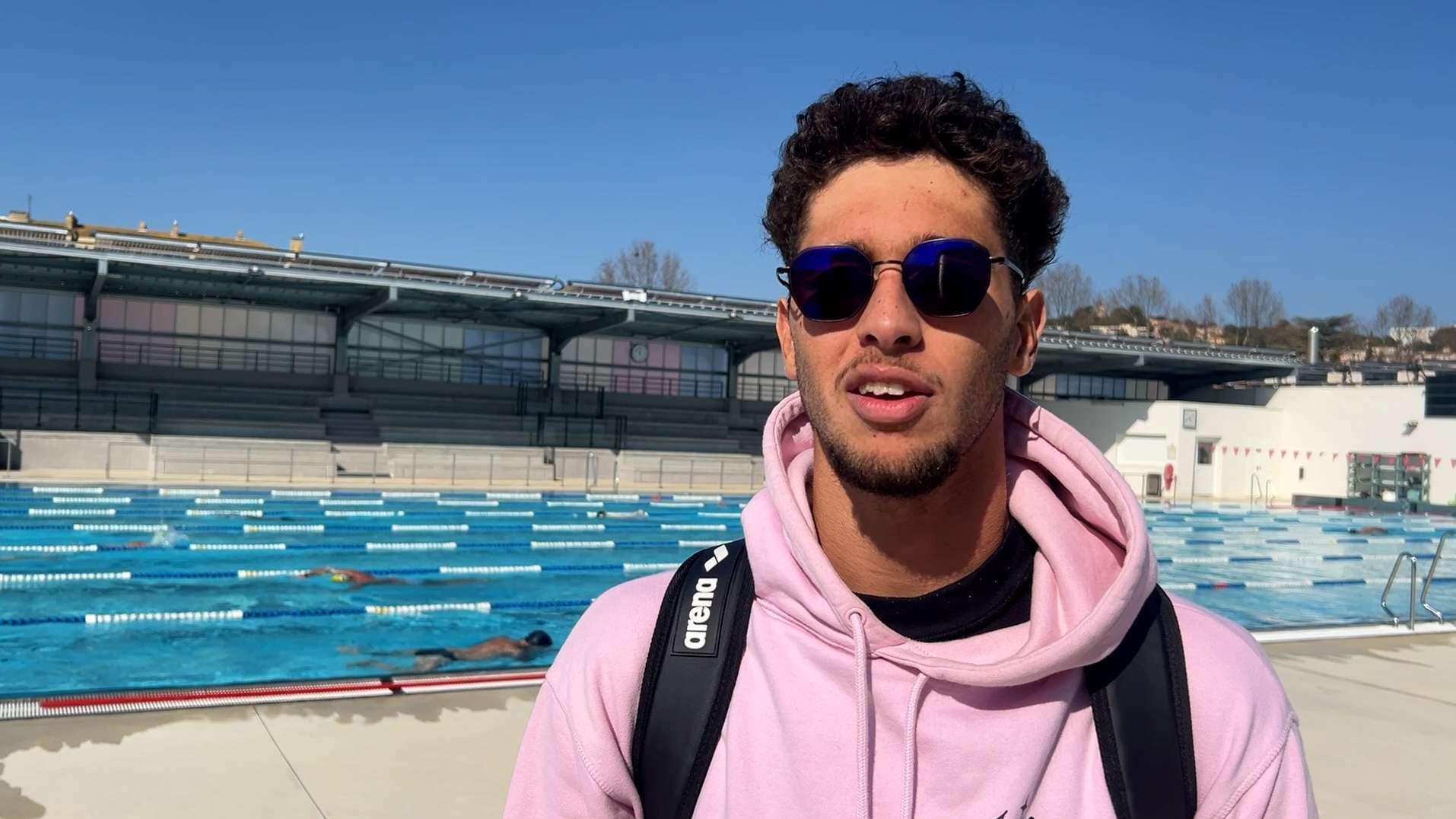 Ahmed Jaouadi, entraîné à Martigues par Philippe Lucas, est champion du monde sur 800m nage libre