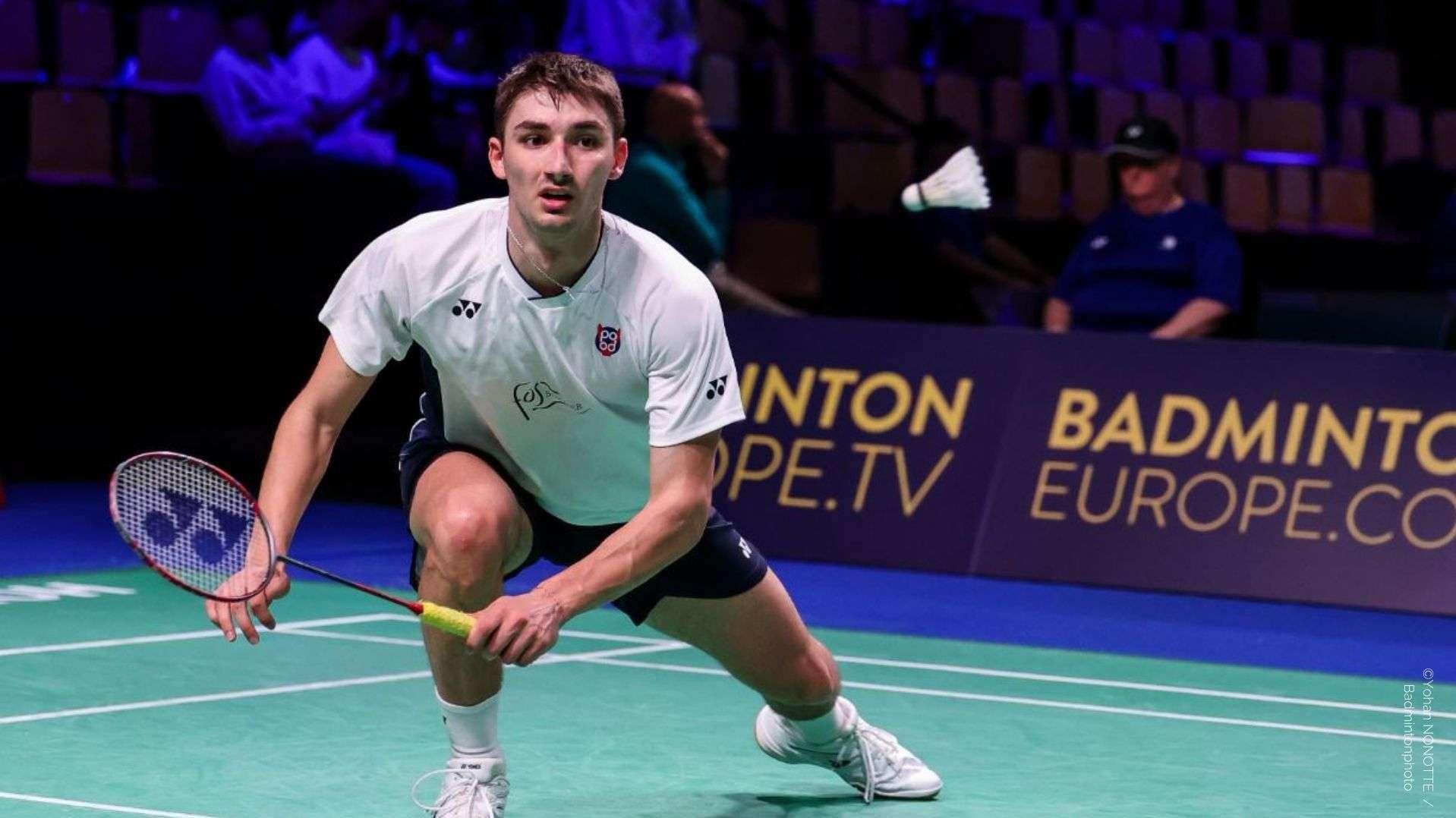 Mondiaux de badminton : Christo Popov s'incline sur le fil en huitièmes face au N.1 mondial