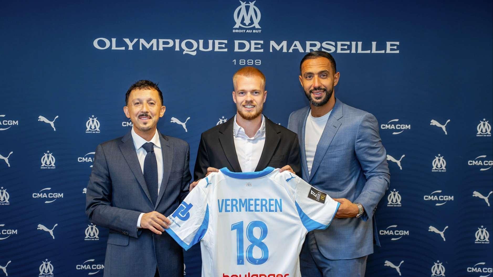 Le jeune milieu belge Arthur Vermeeren arrive en prêt à l'OM