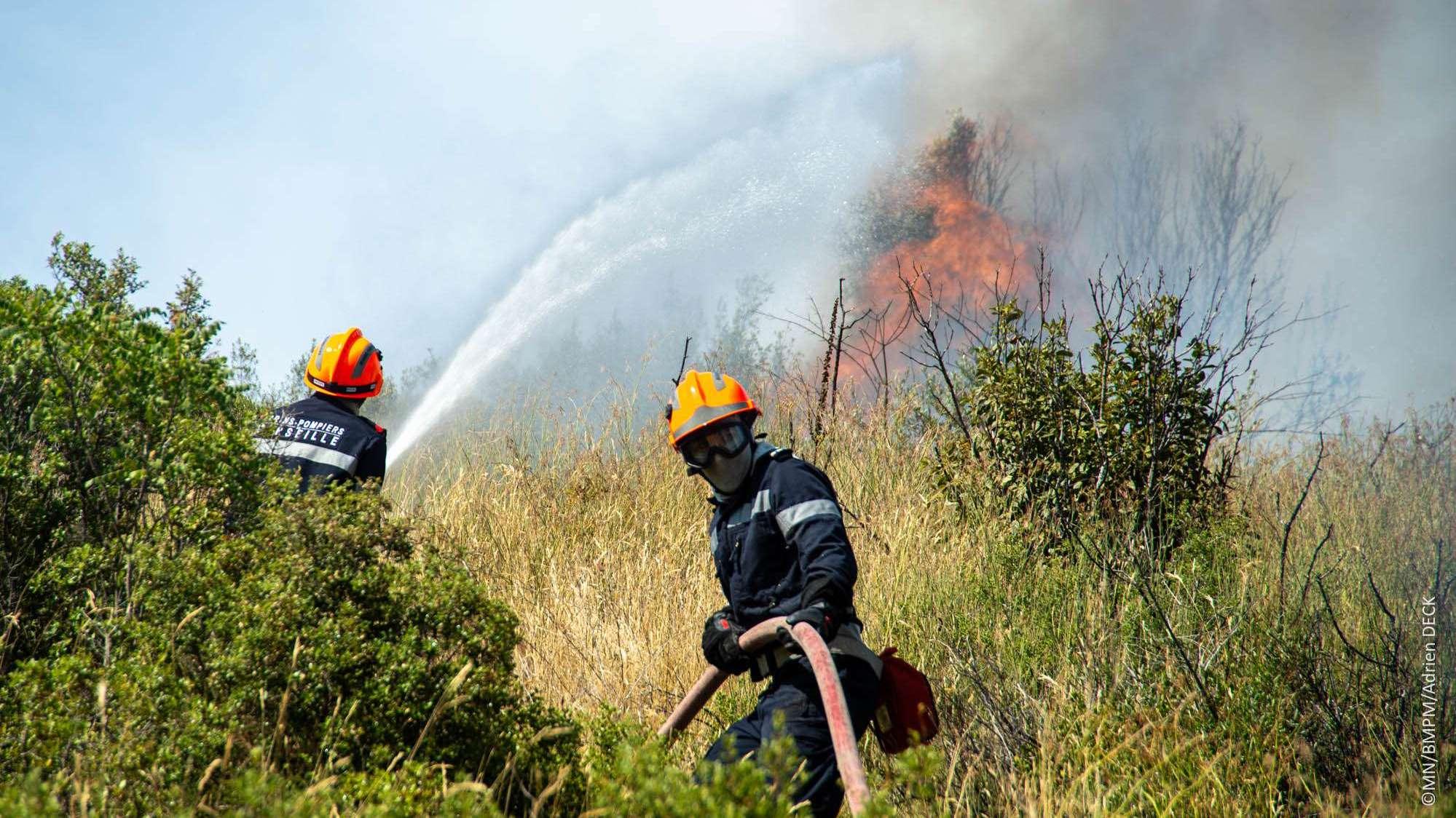 L'heure du bilan de la campagne feux de forêt 2025 a sonné pour le bataillon de marins-pompiers de Marseille 