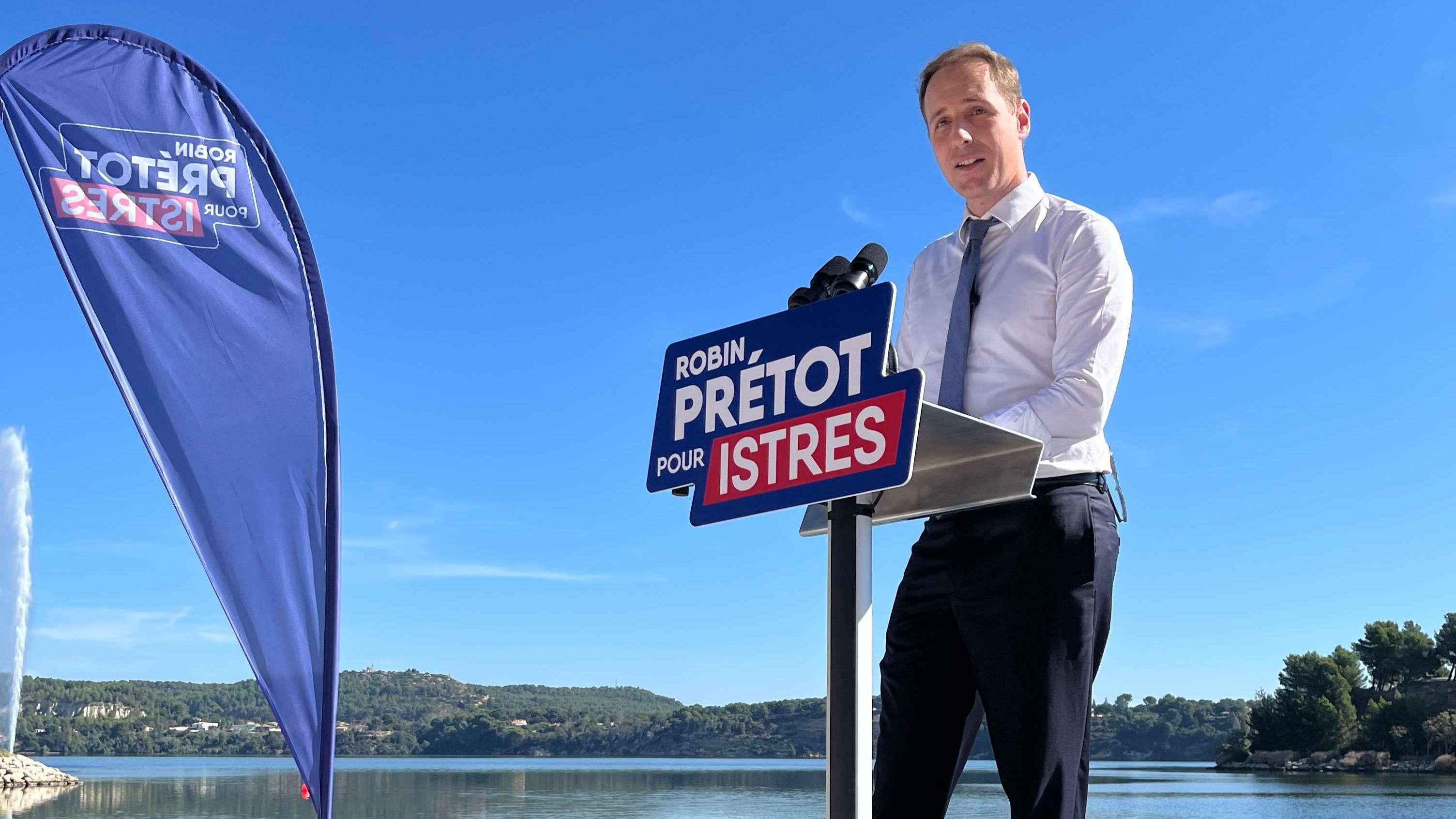 Municipales 2026 : Robin Prétot lance sa campagne à Istres 