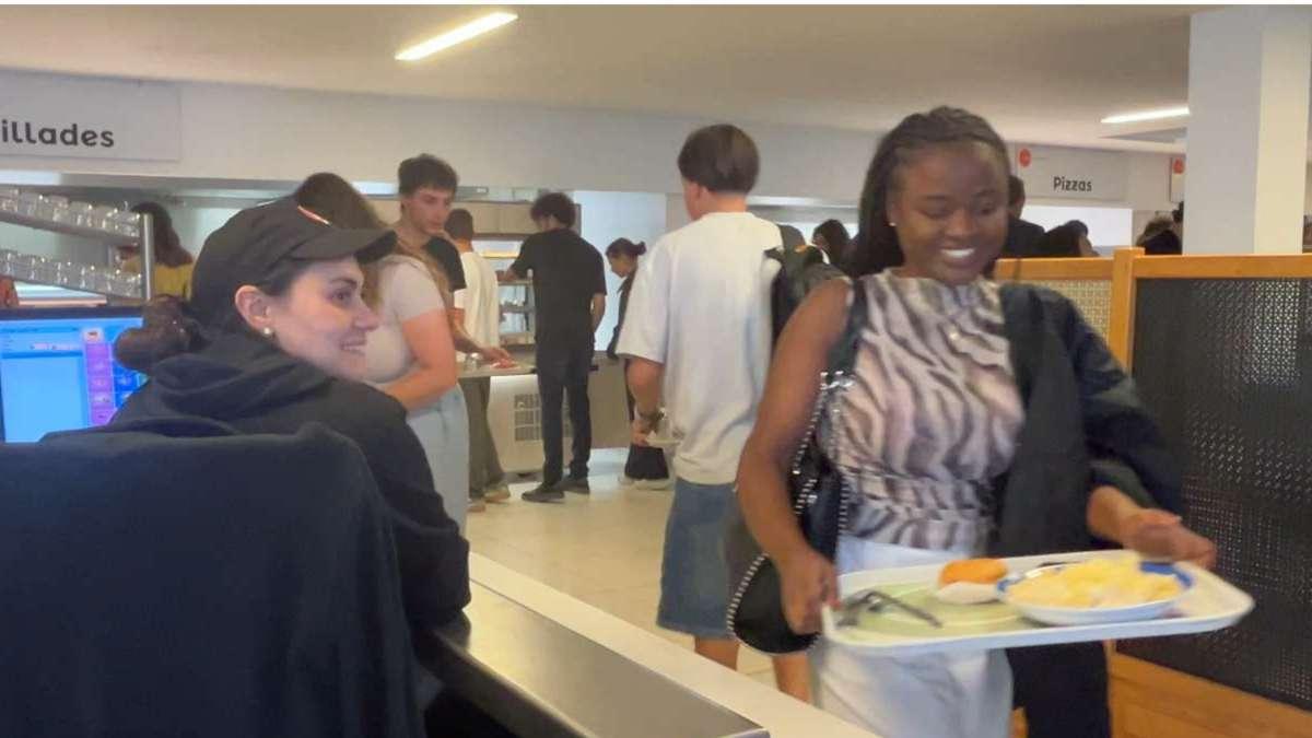 “Ça fait plaisir” : les étudiants de Marseille profitent d’un repas gratuit dans leur restaurant universitaire