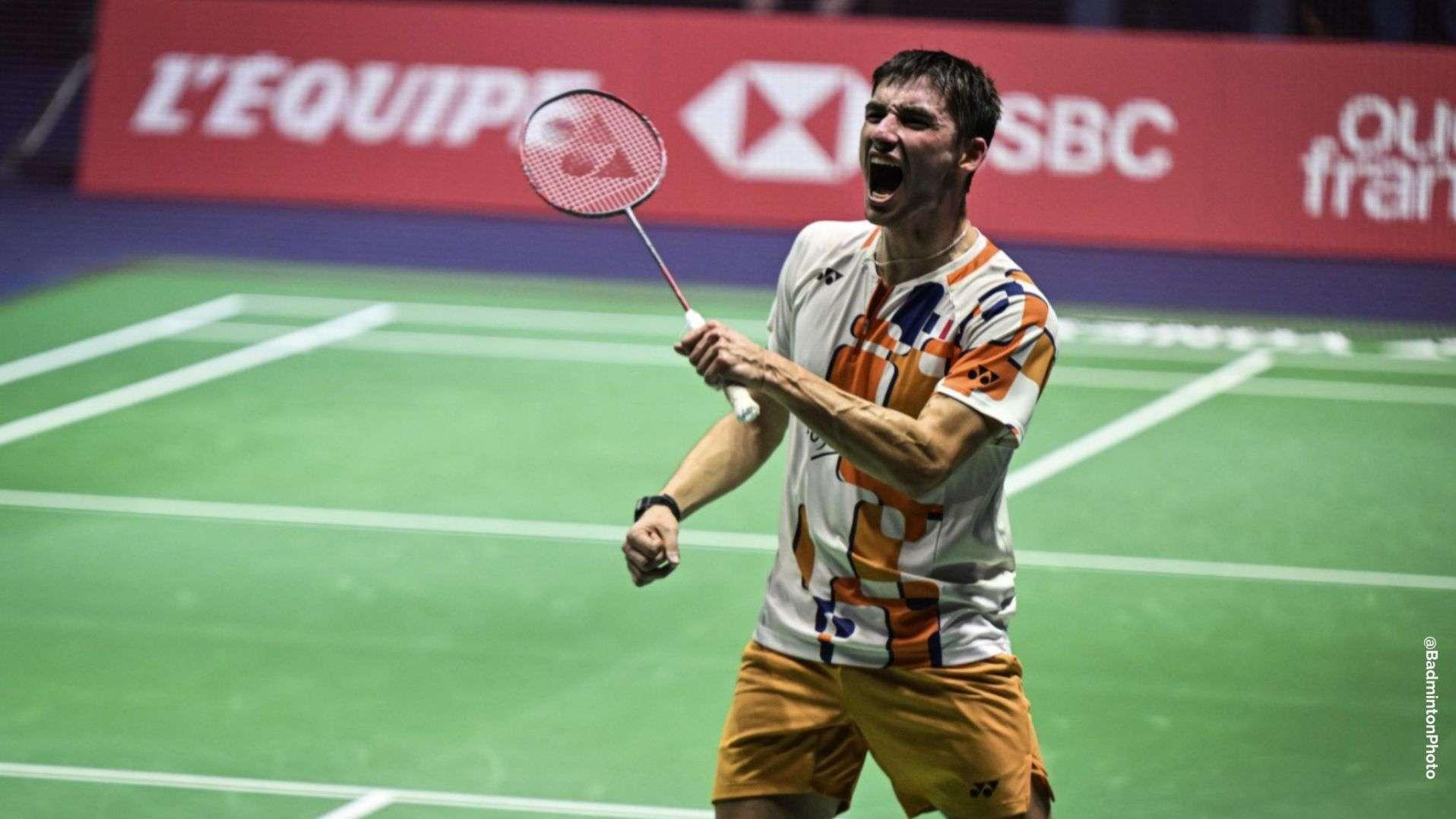  Le Fosséen Christo Popov en finale des World Tour Finals de badminton : une première historique
