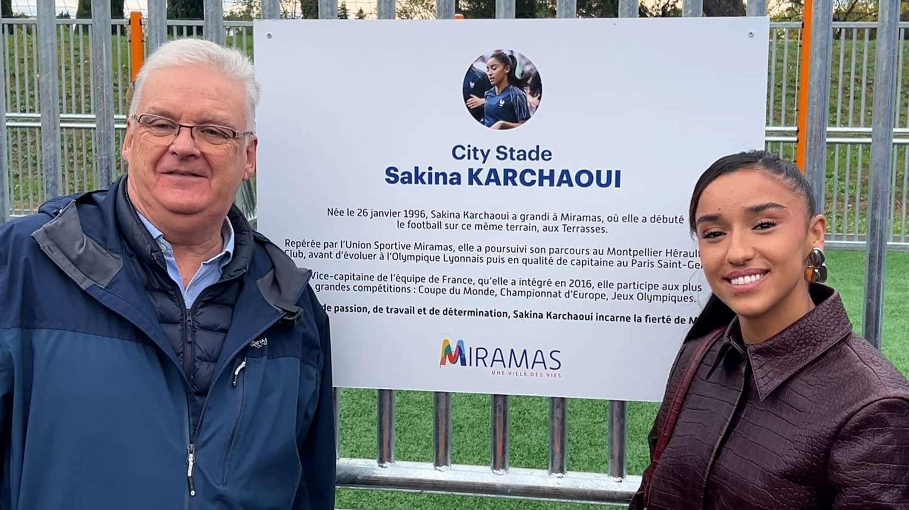 Miramas célèbre sa championne, Sakina Karchaoui