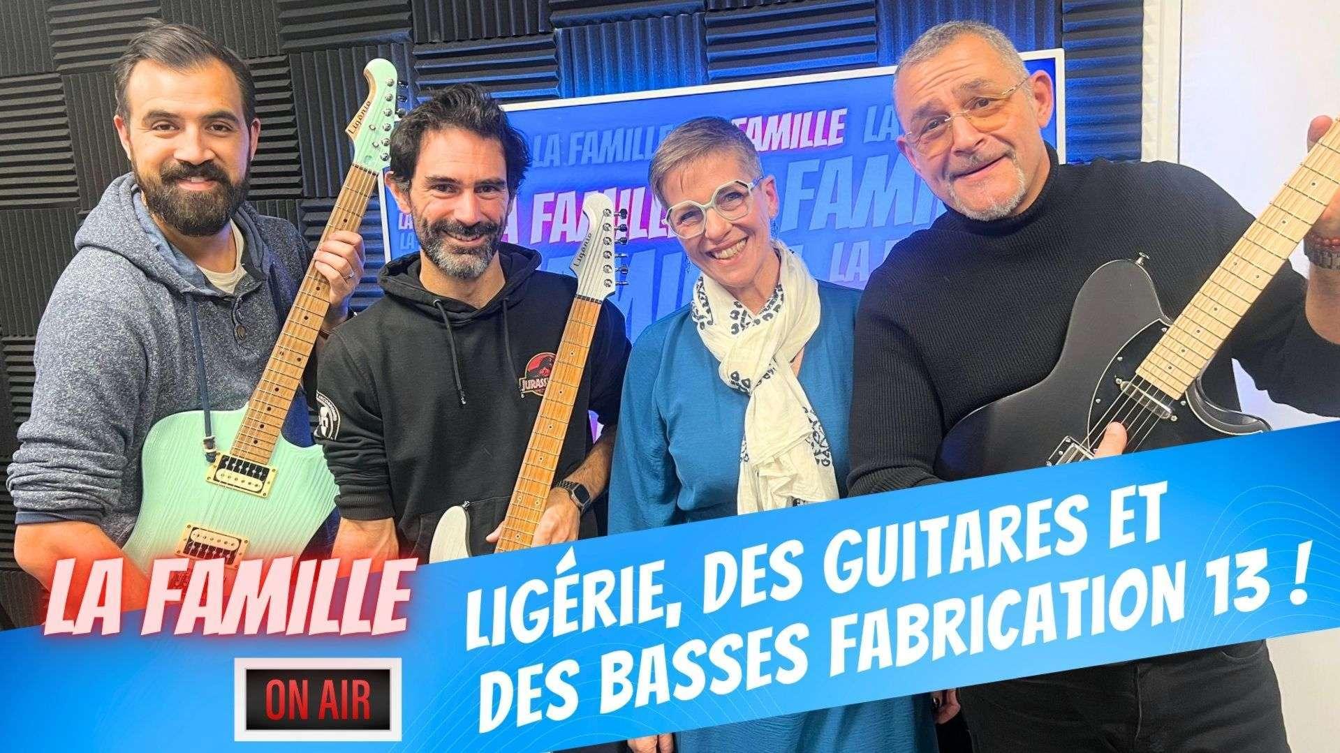 Ligérie : cet artisan marseillais fabrique des guitares électriques dignes d'œuvres d'art !
