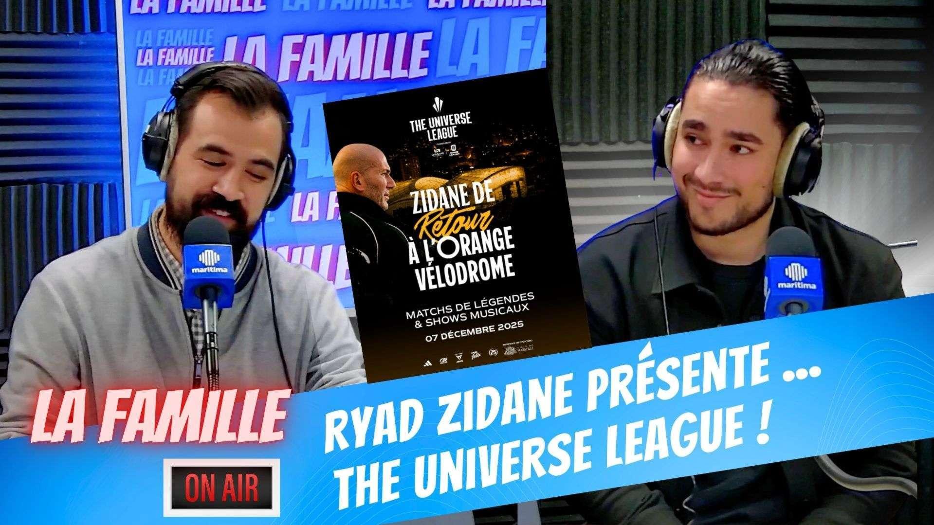 Ryad Zidane, lance "The Universe League" au Vélodrome : un show mêlant foot, légendes et solidarité