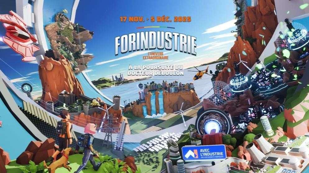Forindustrie : le jeu vidéo qui cartonne et fait découvrir l'industrie à 13 500 jeunes des Bouches-du-Rhône