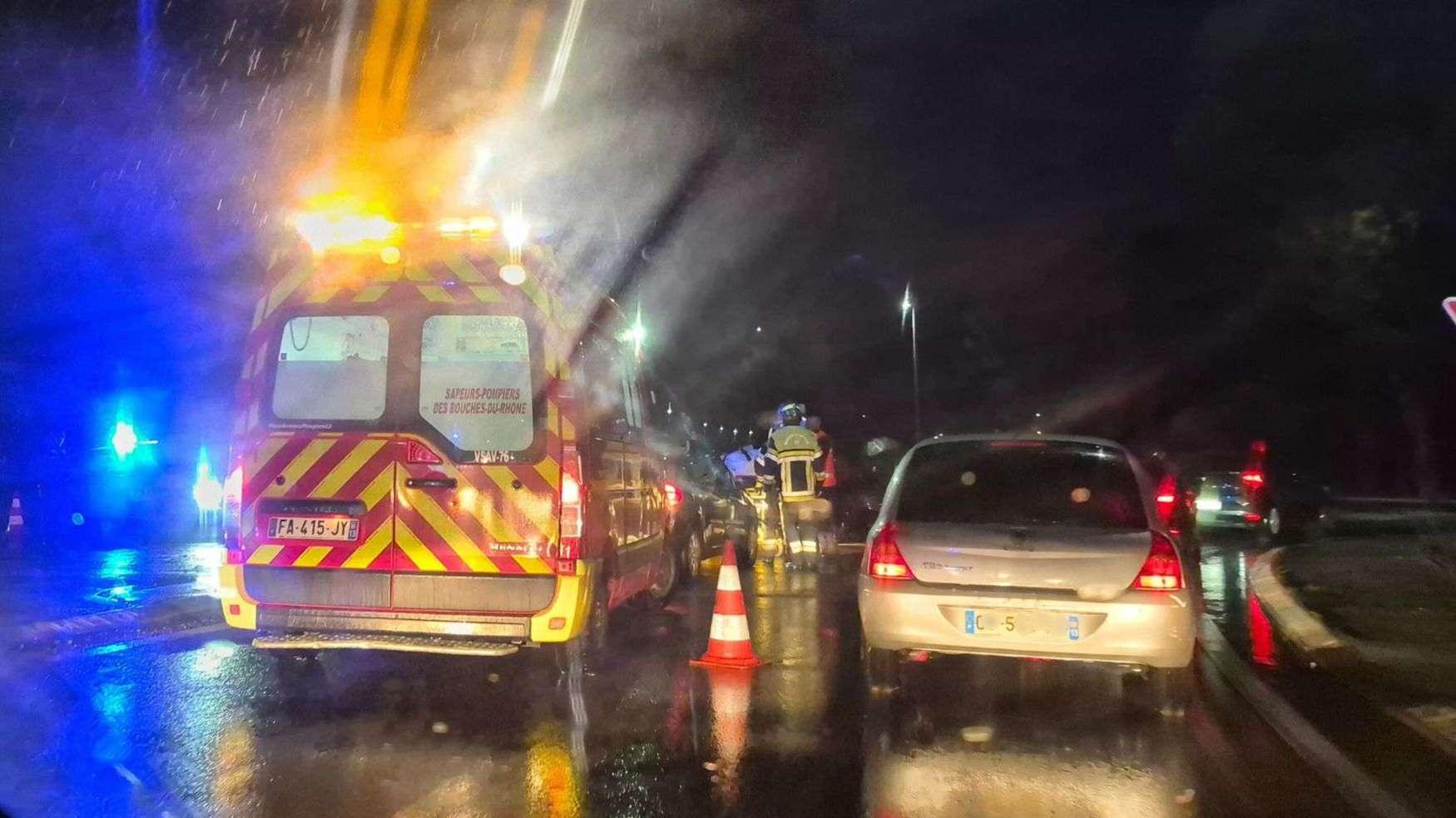 Trois accidents de la circulation à Istres, Fos et Port-de-Bouc 