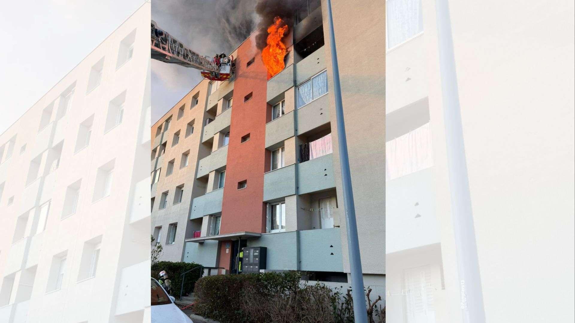 Incendie à Salon-de-Provence : sept victimes prises en charge