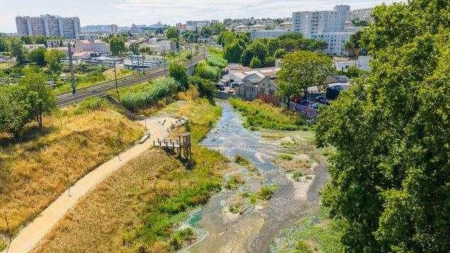 Marseille : l'Huveaune se métamorphose, découvrez la nouvelle promenade à La Pomme-Heckel
