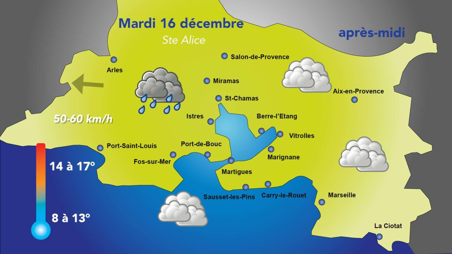 Météo : une journée mitigée mardi 16 décembre