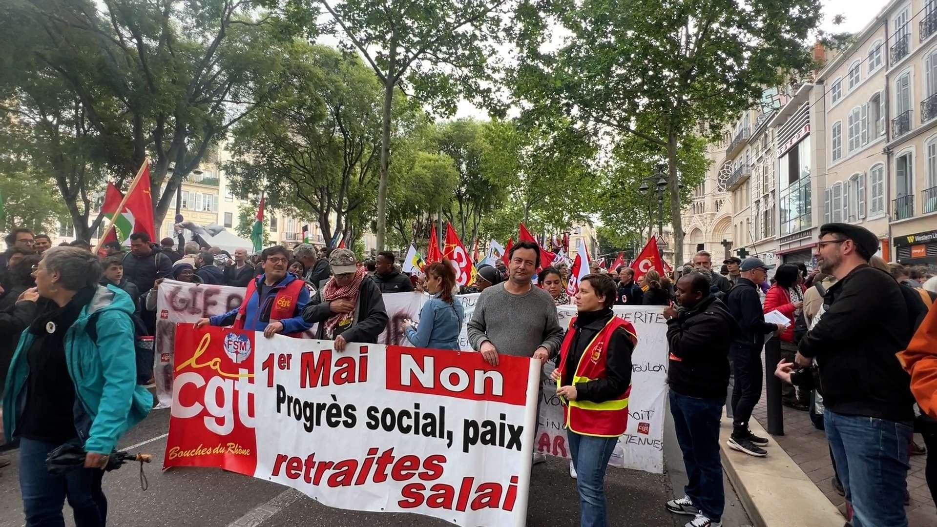 Un 1er mai syndical qui se veut "festif et combatif", mais sans unité large